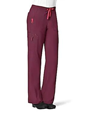 Carhartt Force Cross-Flex Women's Boot Cut Cargo Scrub Pant Size Large Tall